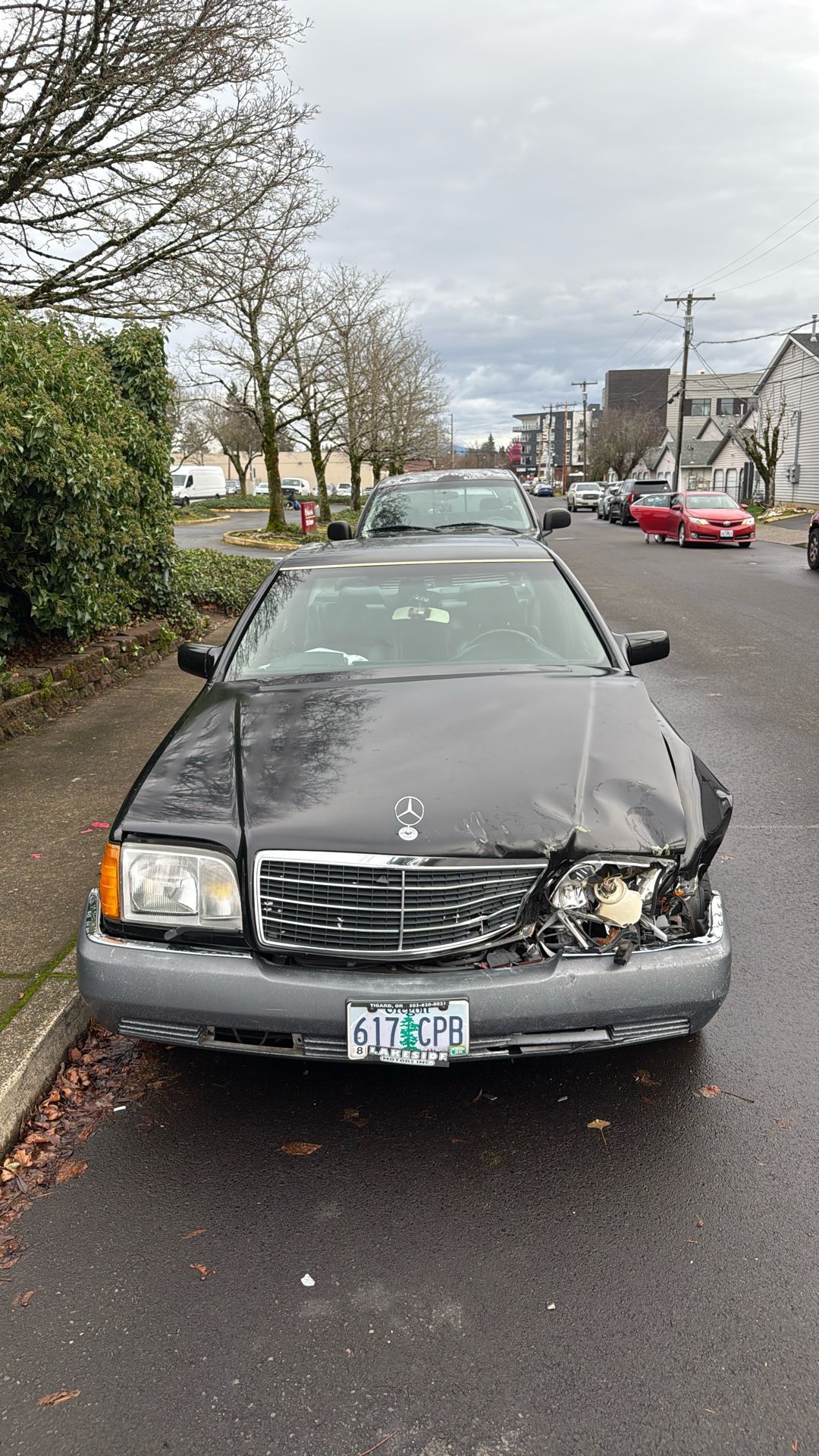 1992 MERCEDES-BENDZ -400 SE - CLEAN TITLE -STARTS - W140 Parts Car