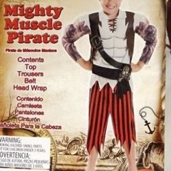 Pirate Halloween Costume Boys S(6)