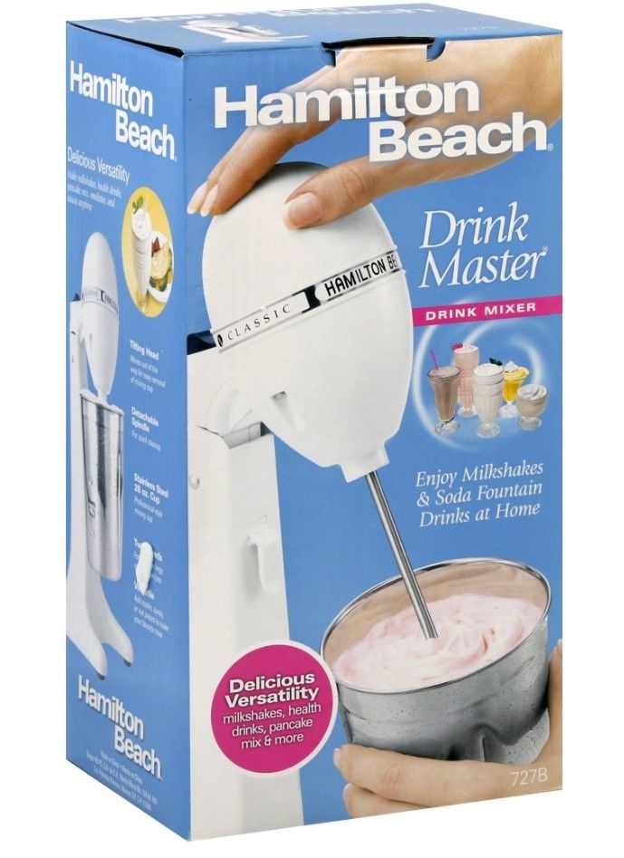 Hamilton Beach Hand and Stand Classic DrinkMaster Drink Mixer