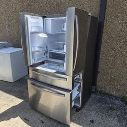 samsung Four Doors Stainless Steel Refrigerator.
