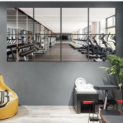 Brand New Home Gym Mirror Tiles 11'' x 11'' x 8PCS Full Body Mirror Full Length & Wall Mounted Mirrors Decorative for Home Gym, Door, Bedroom & Bathro