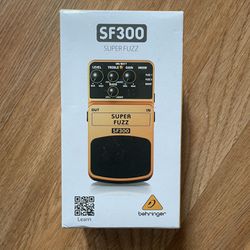 Behringer SF300 SuperFuzz Guitar Pedal