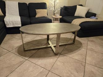 Signature Design by Ashley Korajene Oval Cocktail Table