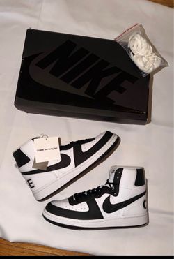 CDG Nike Hi-tops Sneakers