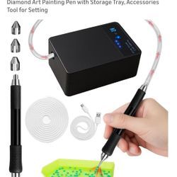 LHPY Diamond Art Painting Pen Kit, Epainter Vacuum Diamond Art Painting Pen with Storage Tray, Accessories Tool for Setting
