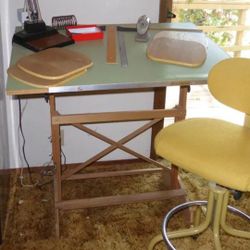 Drafting, Art Table, Adjustable 