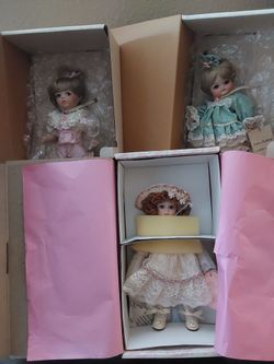 New Porcelin  dolls