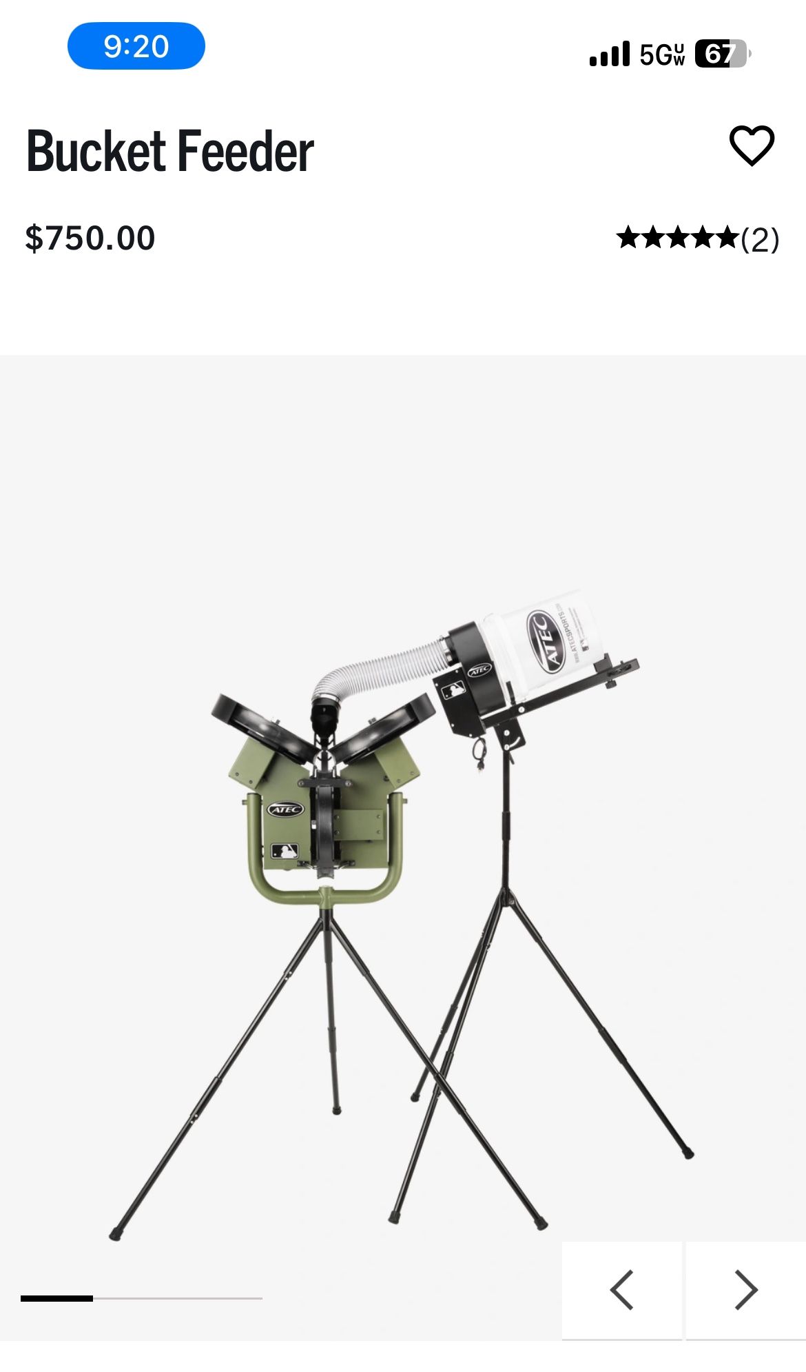 Atec Ball Feeder For Baseball Pitching Machine. I used It with the M3X pitching machine
