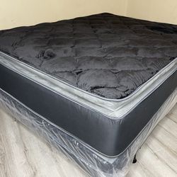 14” King Midnight Collection Hybrid Pillow Top!