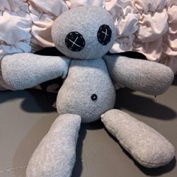 Grey and White Stuffed-animals(45214)11