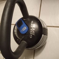 Adjustable kettlebell from 5lhs to 20lbs