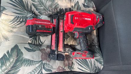 18.gauge nailer with 4.0 lithium battery