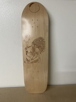 Custom Engraved Skate Deck