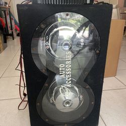 Subwoofer And Amplifier 