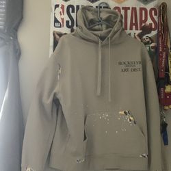 Rockstar Original Art Dist. grey hoodie 