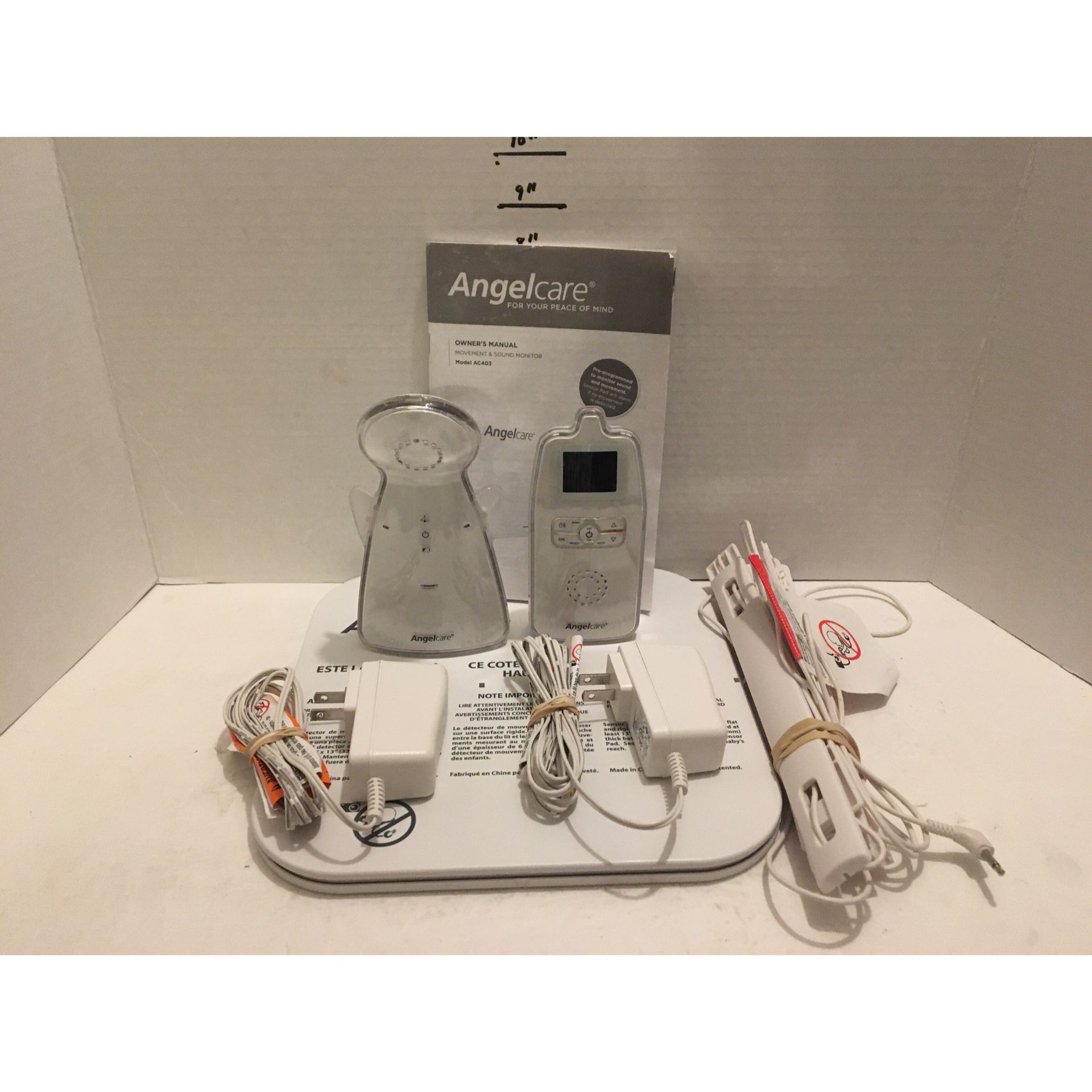 Monitor Audio Angelcare Ac403 Baby Movement Monitor Anglecare
