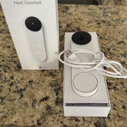 Google Nest Doorbell (battery) Snow 