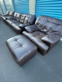 Leather Couches-Can Deliver