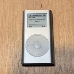 iPod Mini 1st Gen Model:A1051 60GB Silver New Battery w/9394-Song/Char Read Info