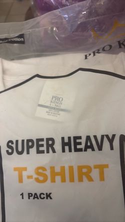 White shirts size large-tall Brand pro kings