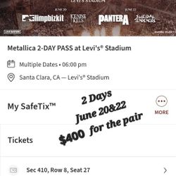 Metallica 2 DAY 