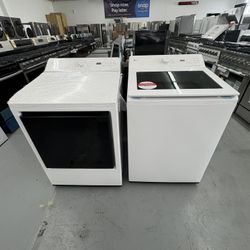 LG Set 5.0 Cu Ft Capacity Washer And 7.3 Cu Ft Dryer Gas