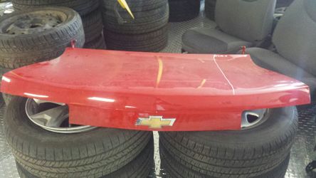 2011 Chevy Camaro Red Trunk Lid,Rear Bumper