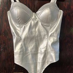 Silver Bodysuit 