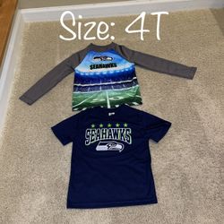 Like New NFL Team Apparel Seahawks Shirts
