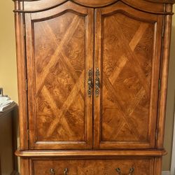 TV Cabinet 2 Drawers Armoire