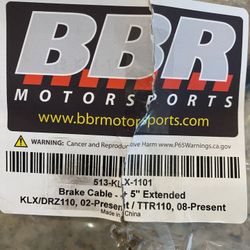 Klx 110 L extended Big Bar Kit 