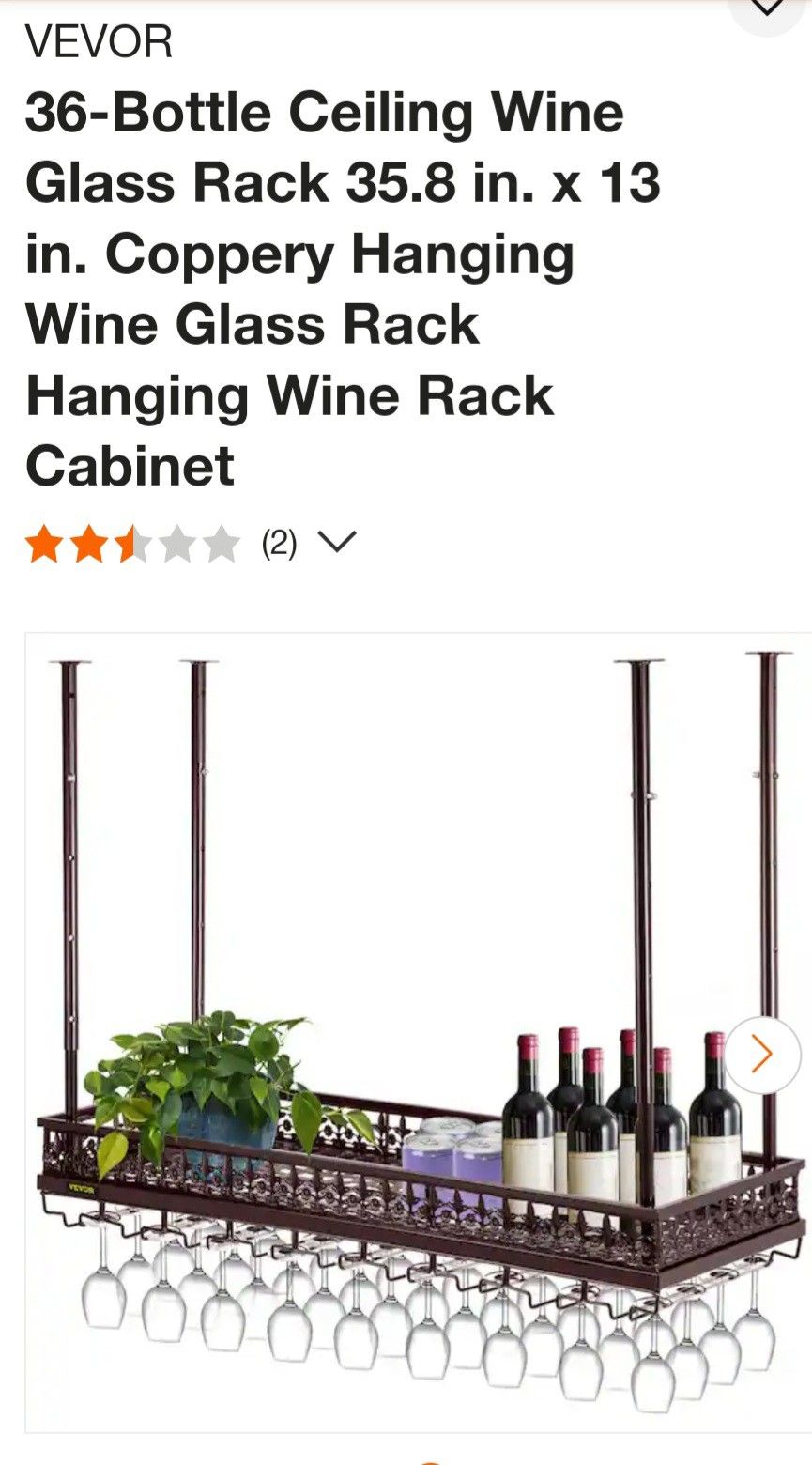 Ceiling Wine 🍷 Glass Rack