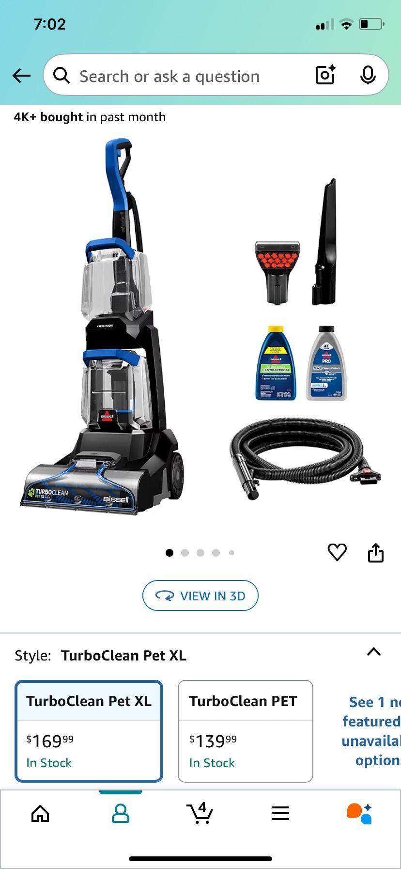 Bissell Turboclean Pet XL