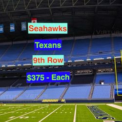 Seahawks Texans Tickets 