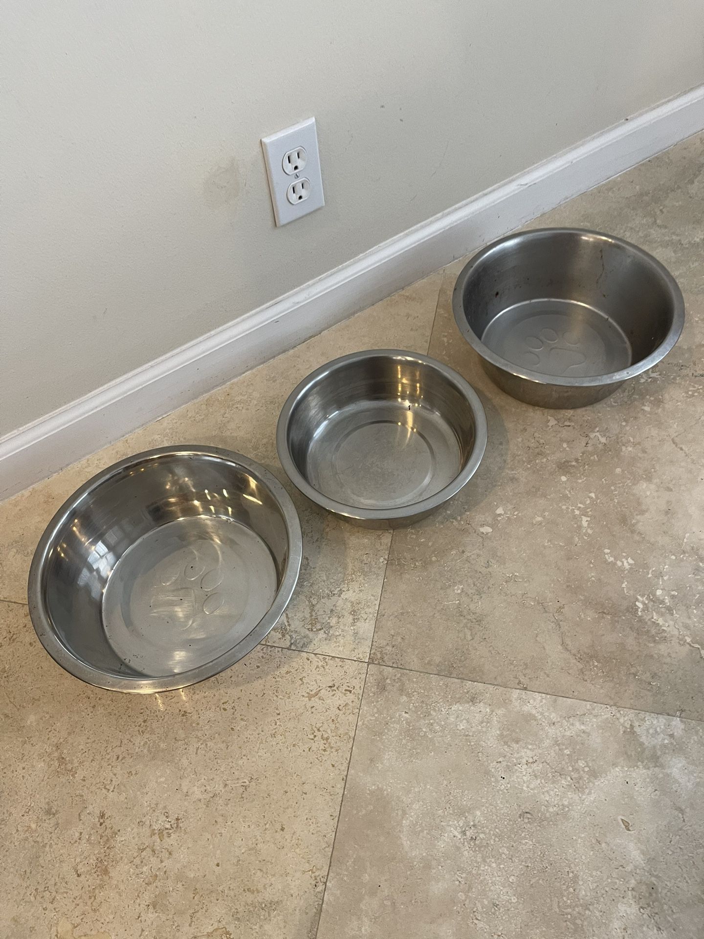 3 Big Bowls For Per - LIKE NEW - ALL FOR $5