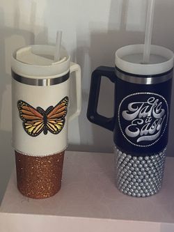 Decorated Tumblr Cups
