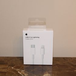 Apple Lighting to USB-C fast charger cable for iPhone iPad