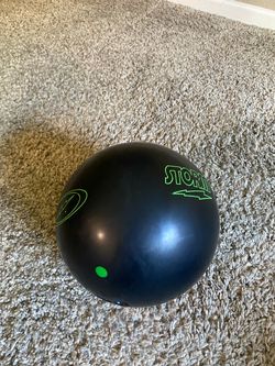 Pitch black Bowling ball 14 pounds
