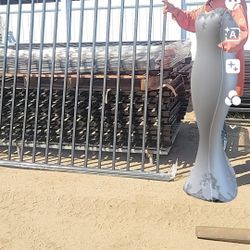 Steel Fence Metal Iron Fence Black Iron Fence Swimming Pool Fence Front Fence Iron Gate