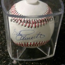Philadelphia Phillies Mike Schmidt Autograph Baseball
