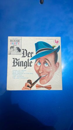 Bing Crosby Der Bingle 33 RPM 10 Inch Shellac Record