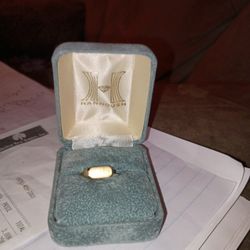 Brand New Vintage Baby Signet Ring 