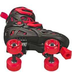 Roller Derby Trac Star Adjustable Skates for Kids, Beginners 