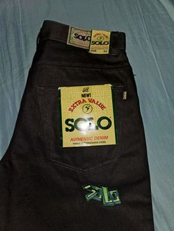 Solo Semore Grey Jeans Size 36