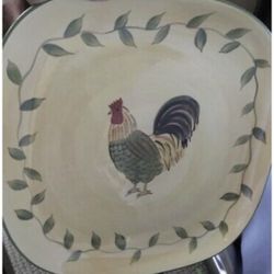 Rooster Serving Plater