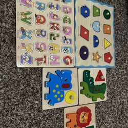 Toddler Puzzles (6 Total)