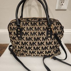 Michael Kors Signature Handbag Tote Satchel Purse Crossbody Shoulder Handbag   