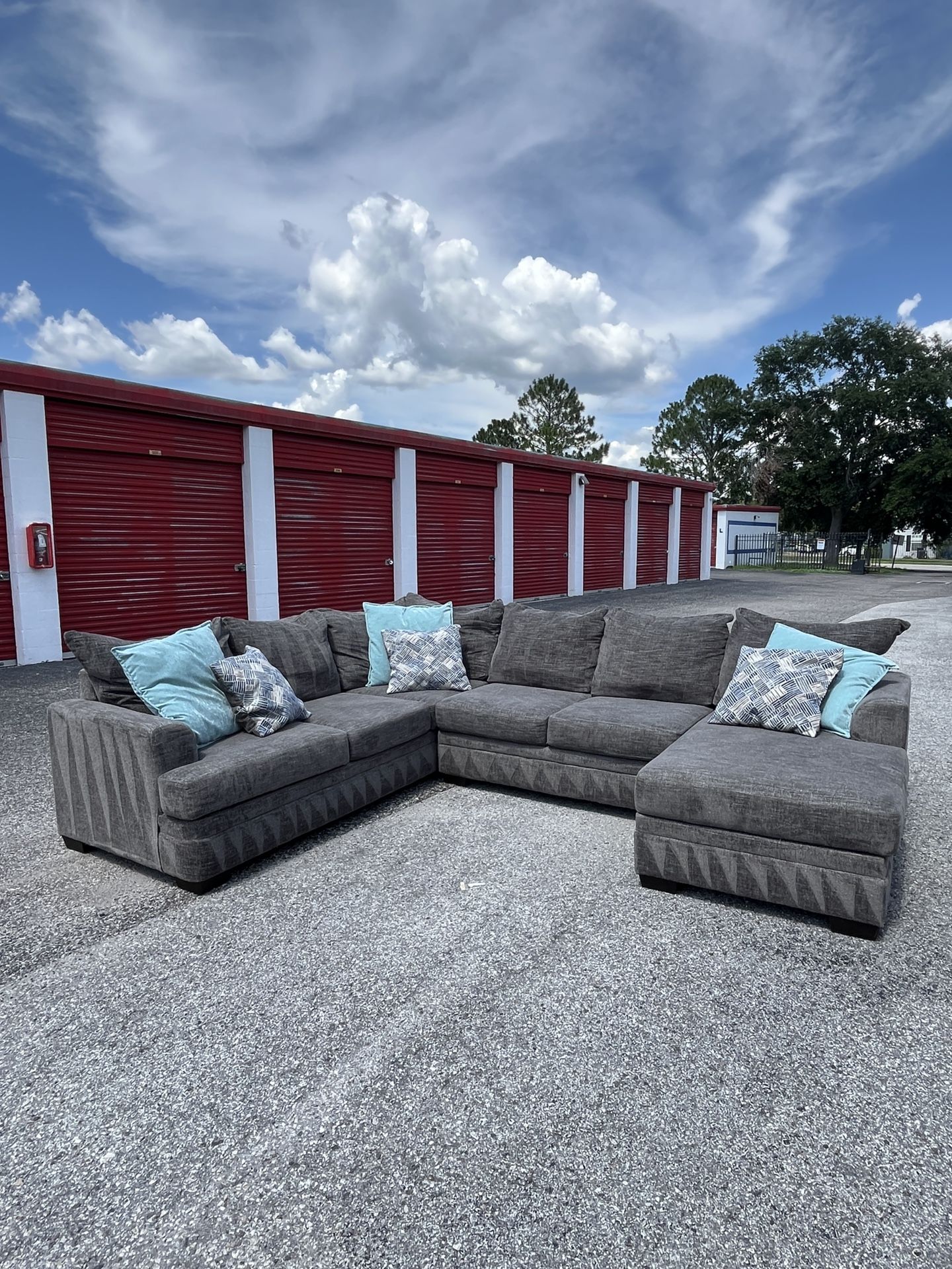 Grey sectional from Ashley furniture *Delivery Available*
