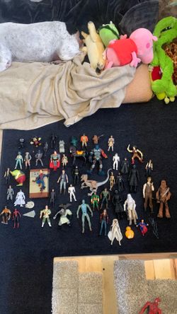 Lot of action figures and toys all for $10