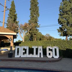 Marquee and Letters Four Feet 